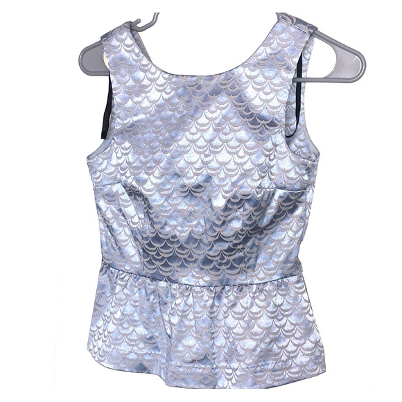 NWT Mermaid Peplum Top Forever21 - Picture 1 of 5